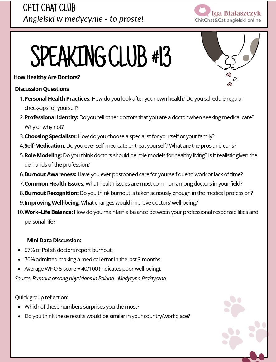 ChitChat Speaking Club